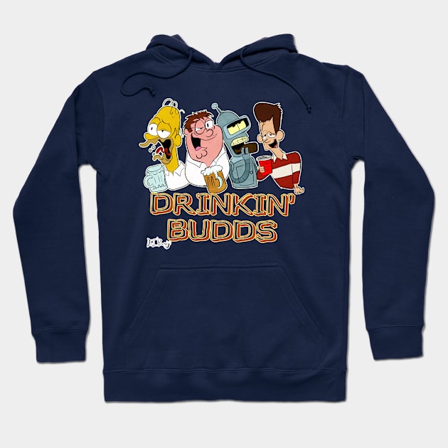 Drinkin' Budds Hoodie by D.J. Berry